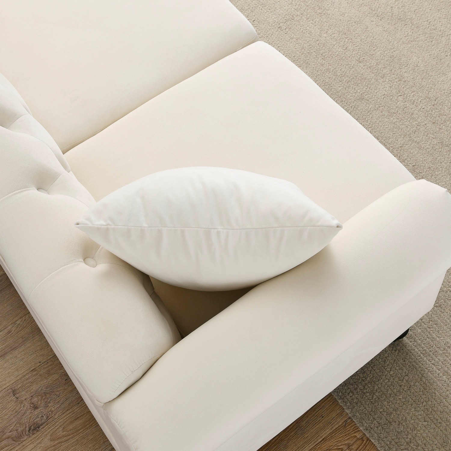 3 Seater Sofa Couch Loveseat Sofa Velvet Upholstered Sofa Couch Living Room Sofa