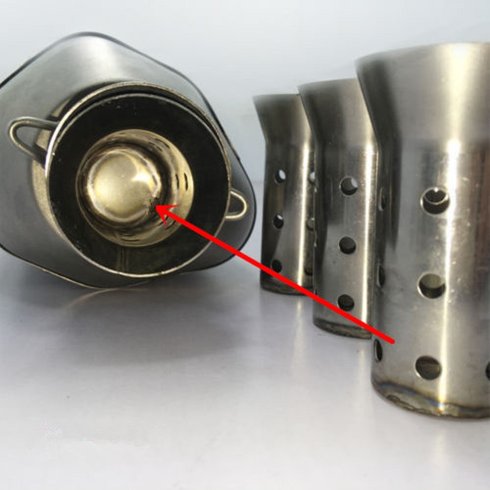 Universal 51mm Mobike Exhaust Muffler Scooter Adjustable DB Killer Silencer E