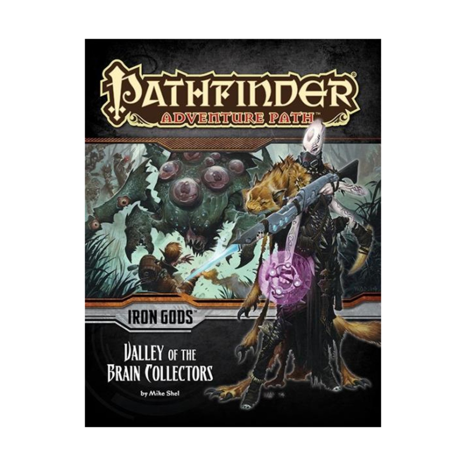 Paizo Pathfinder #88 "Iron Gods #4 - Valley of the Brain Collectors" VG+
