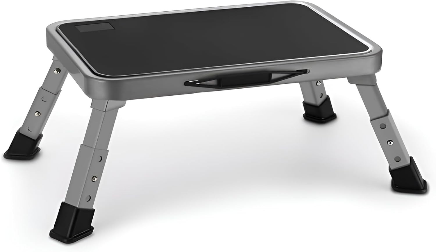 Jocauto Foldable Step Stool, Adjustable Step Stool with a Non-Slip Platform, Ste