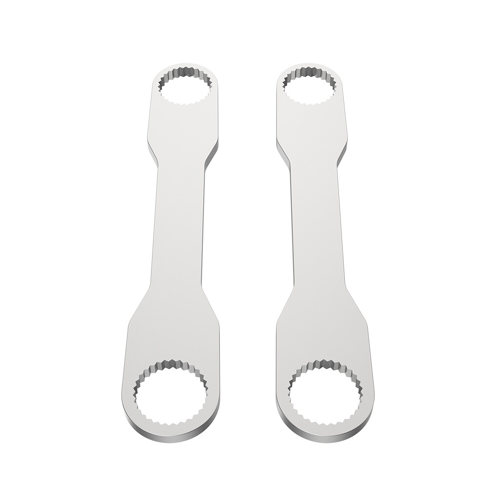 PAIR SLIM Steel Parse Wrench Multi-Tool Spanner for Leatherman Disassembly Tool