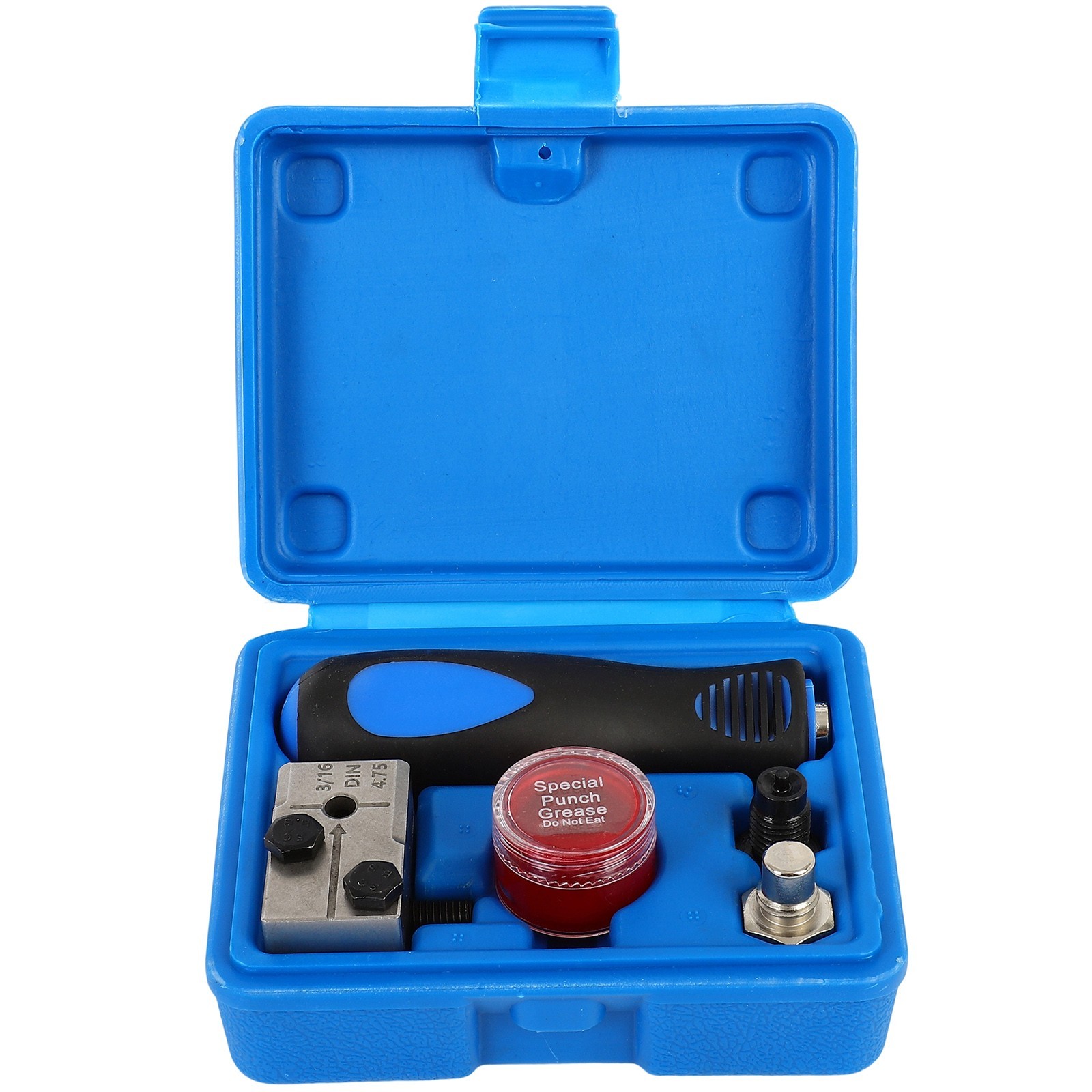 Universal Handheld Car Brake Line Flaring Tool Kit 3/16'' Flare + Storage