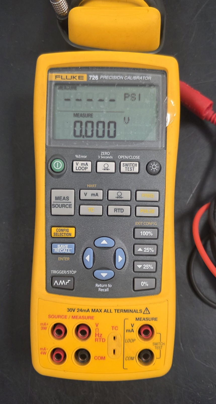 Fluke 726 Precision Multifunction Process Calibrator With Fluke 750PD27