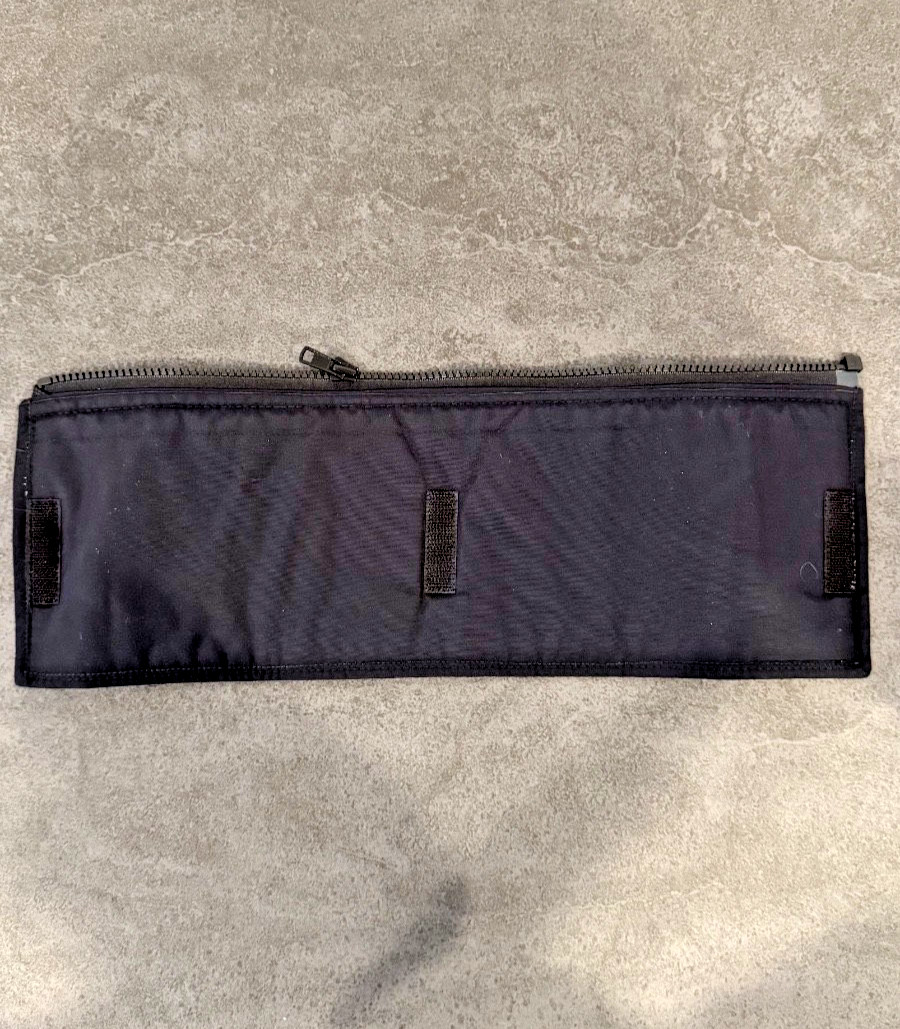 Reflective Sheriff Police Jacket Zipper Patch