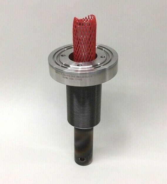 Novellus Type 00-680909-00 Bellows Assembly Pressure Plate Ram Metal Flex
