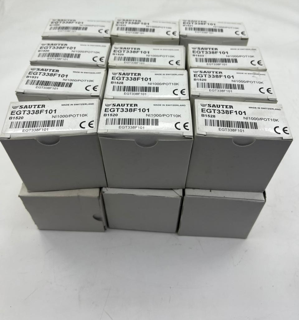 10X SAUTER EGT338F101 ROOM TEMPERATURE SENSOR