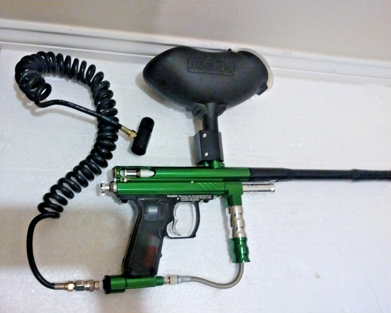 Spyder Imagine Paintball Gun Electronic Marker Green