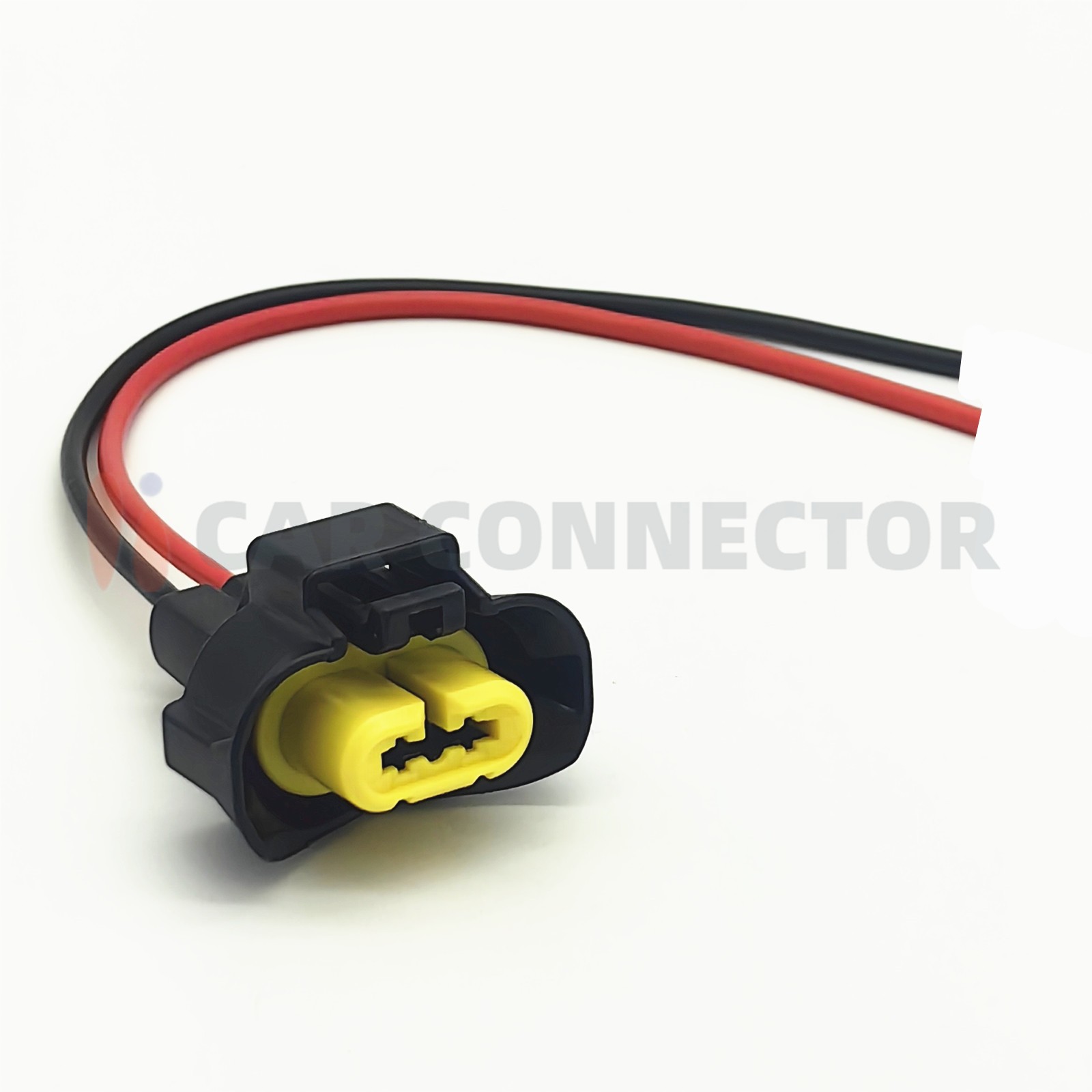 2-Pin Low Beam Headlight Connector Pigtail Harness For 2018-2022 Nissan Kicks