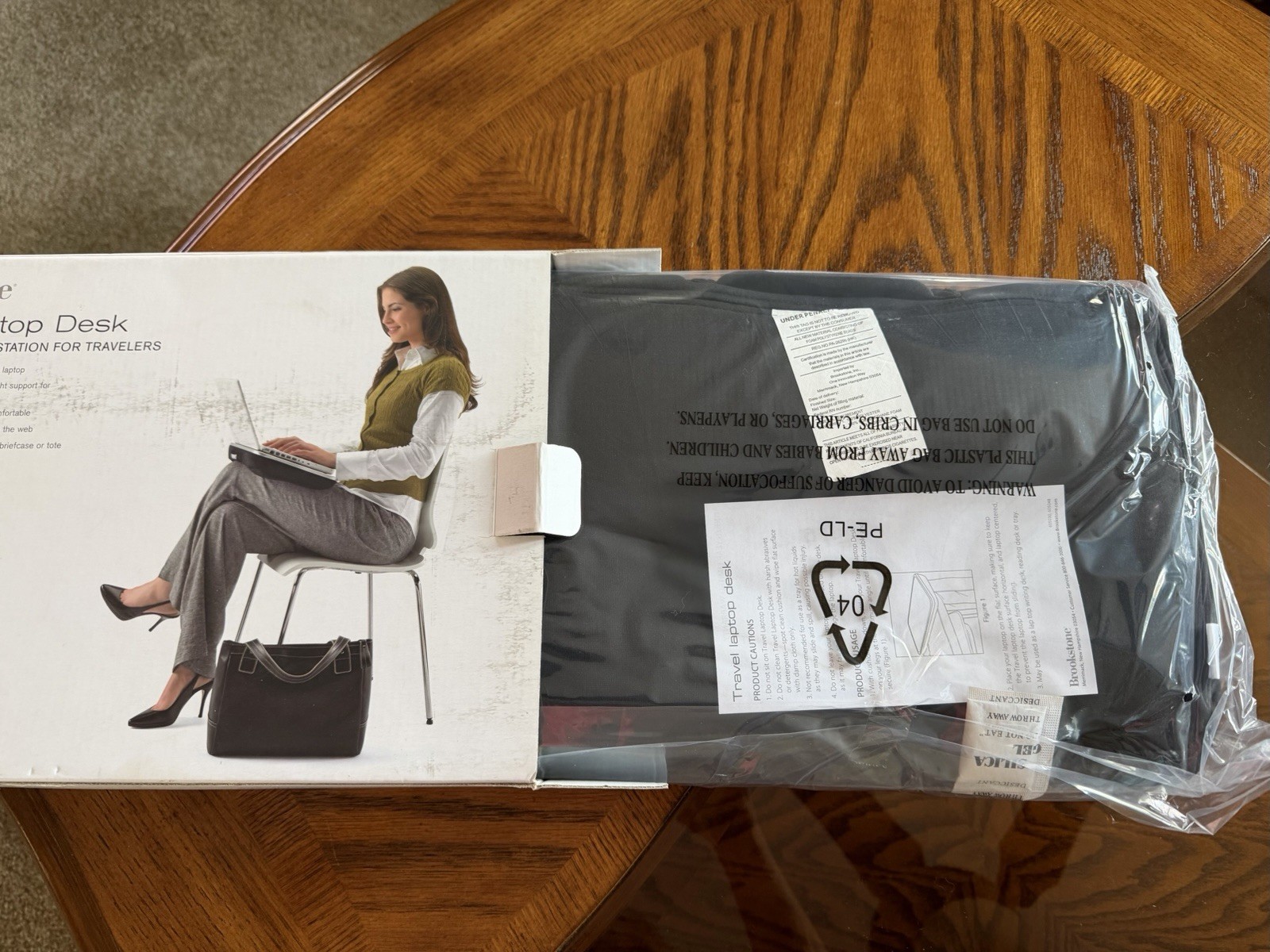 Brookstone Travel Laptop Desk