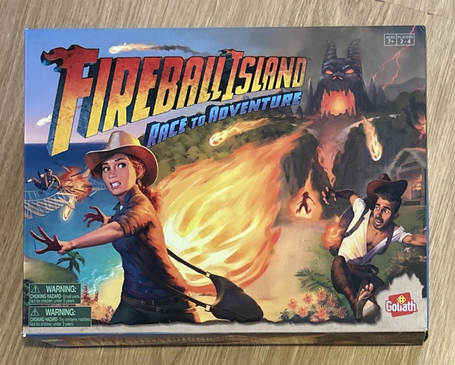 **100% COMPLETE** Fireball Island: Race To Adventure Board Game Goliath 2021