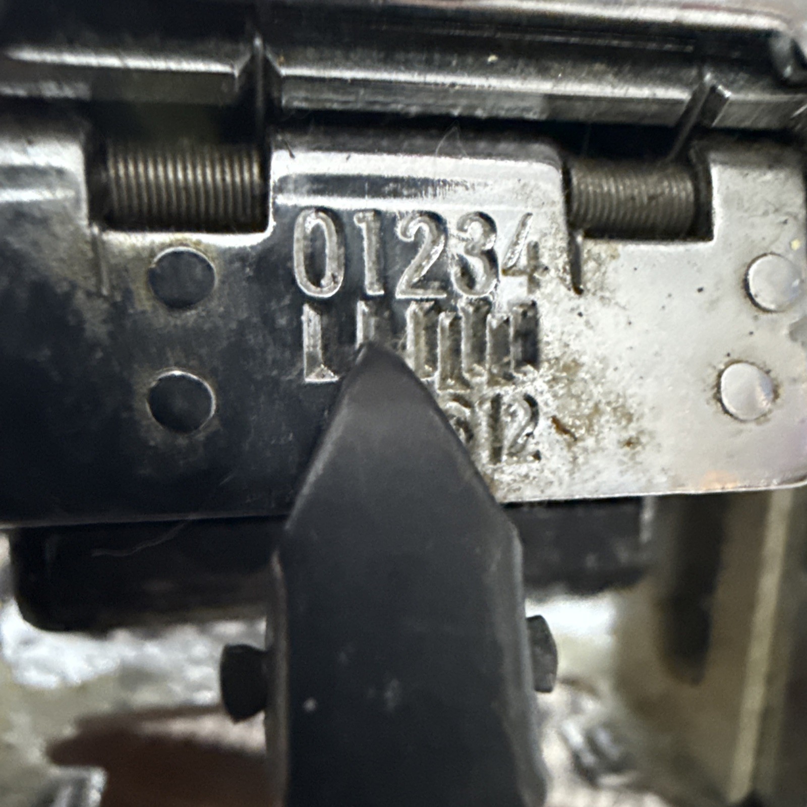 Bostitch Model 607 Numbering Machine WORKS Vl04