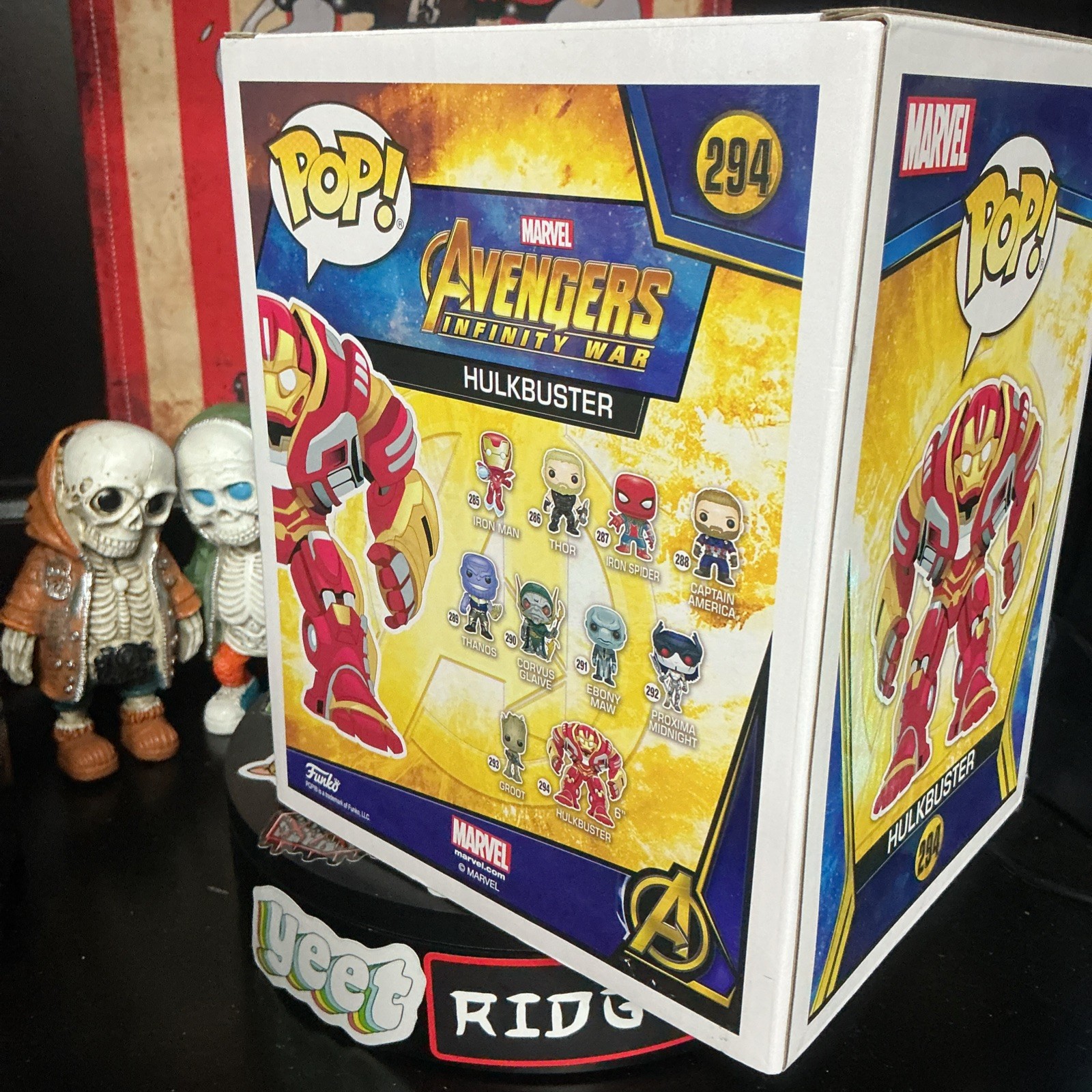 Funko Pop Hulkbuster #294 Avengers Infinity War Armor Marvel Figure