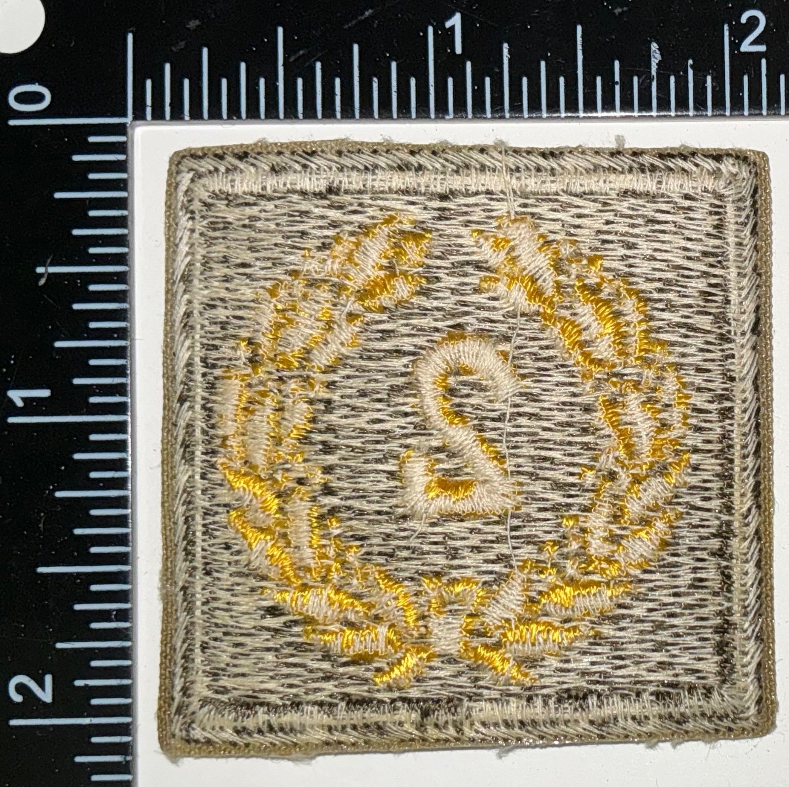 WWII US Army Meritorious Unit Commendation MUC 2nd Award Patch