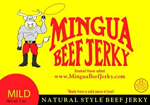 Mingua Beef Jerky Mild, 7 OZ (1-Bag)