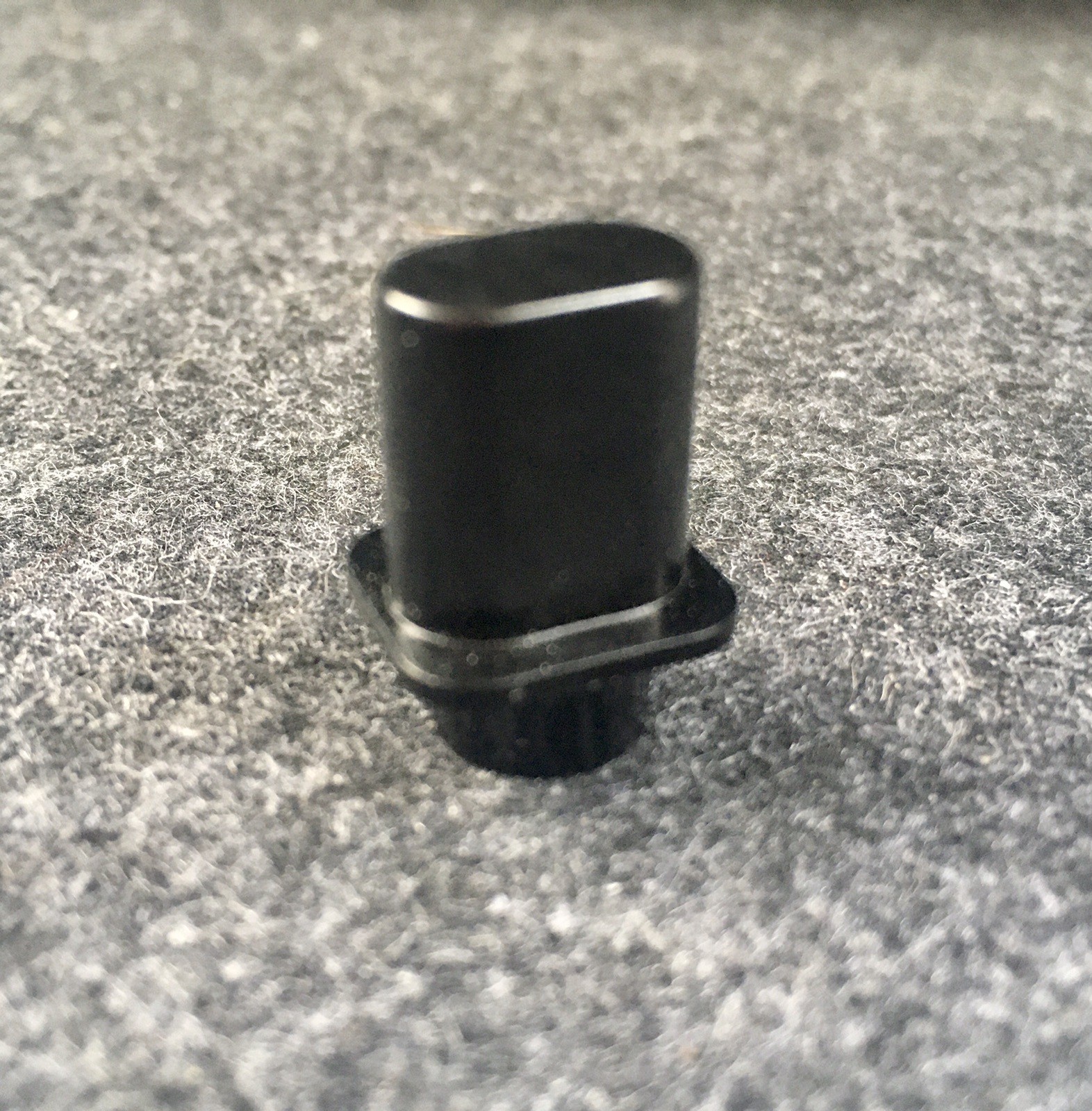 Black Top Hat Switch Tip Pickup Switch Knob fits USA Tele Telecaster