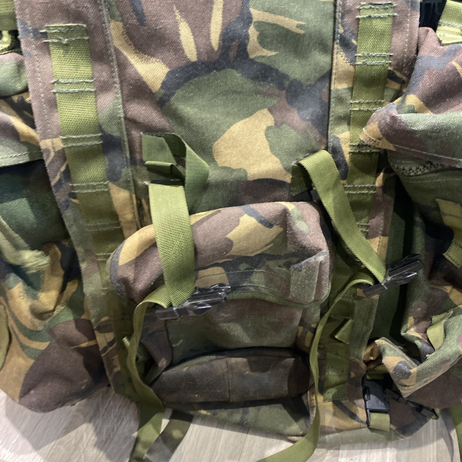 British Army issue PLCE Bergen Long Consulted Backpack DPM IRR 2004