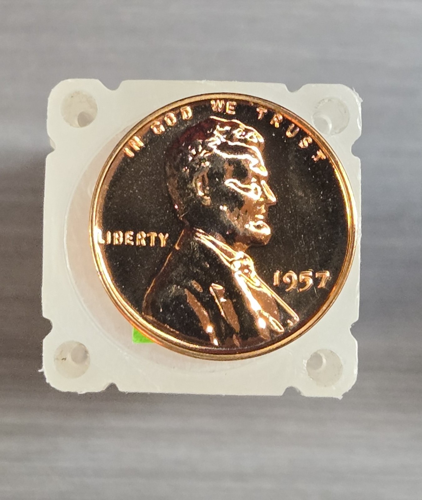 1957 P Proof Lincoln Wheat Penny  "Stunning details Uncirculated Gem" A-574