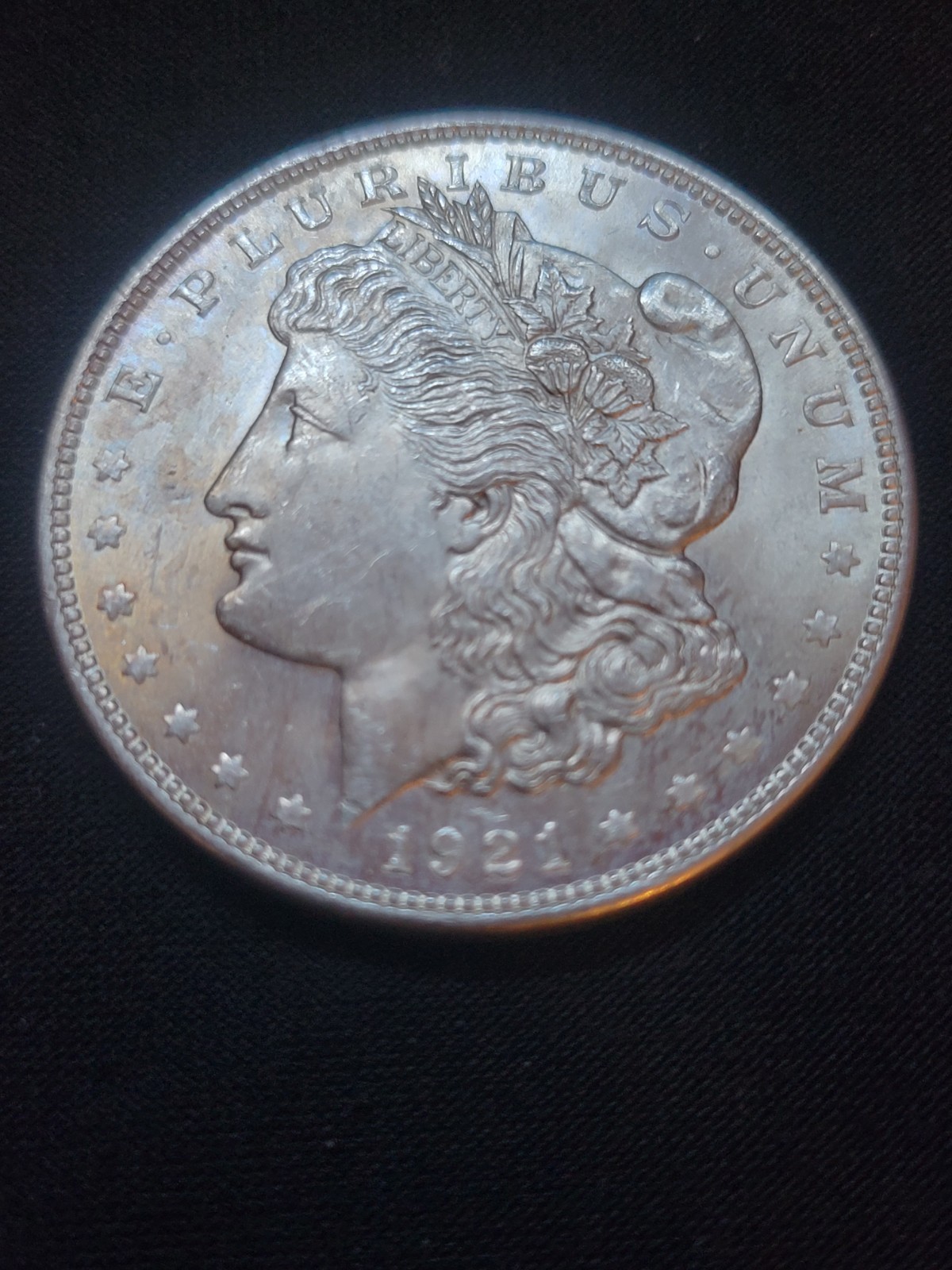1921-P Morgan Silver $1 Dollar - (Gem)