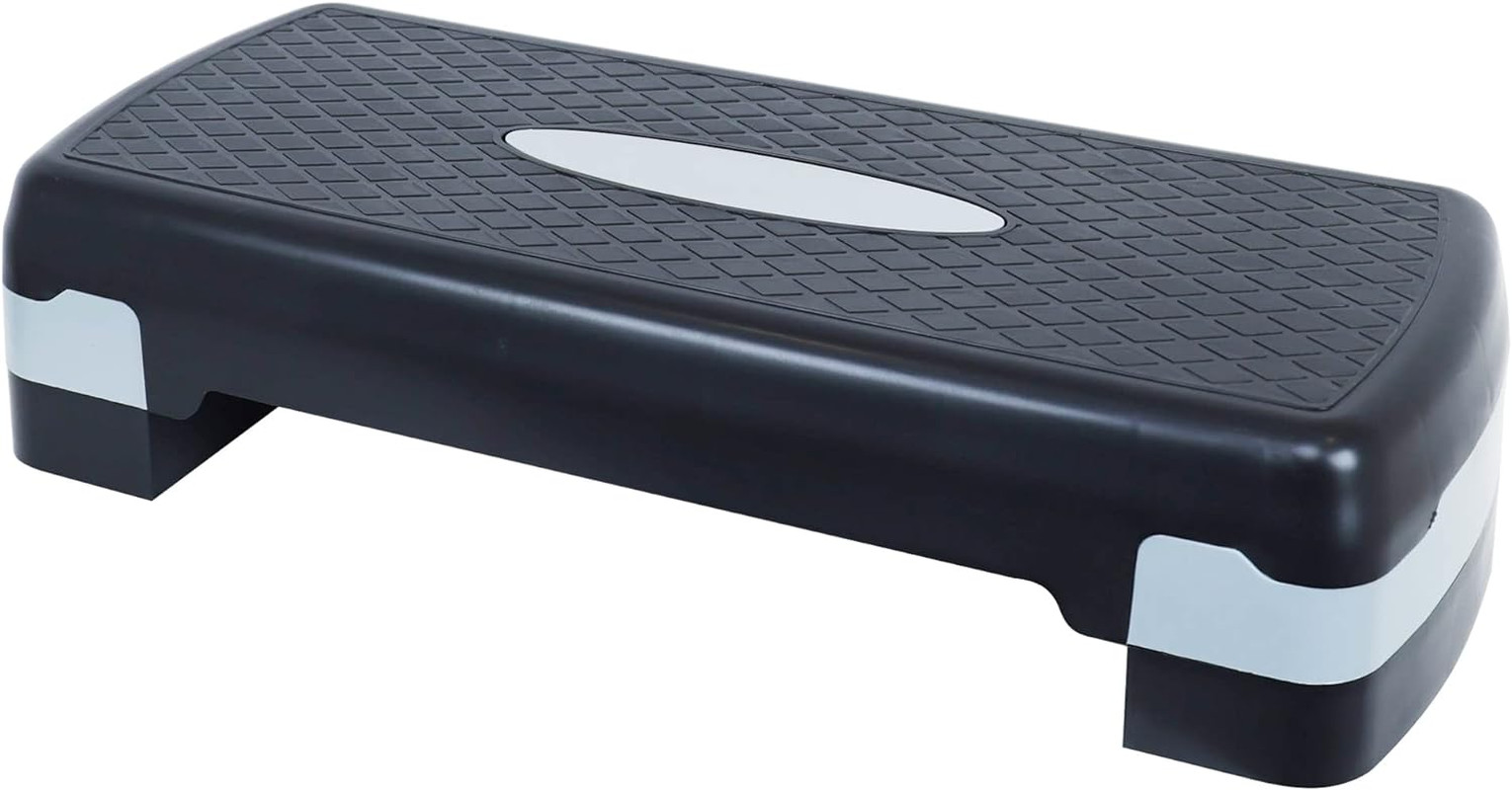 Adjustable Workout Aerobic Stepper Step Platform Trainer, 27-Inch, Multiple Colo