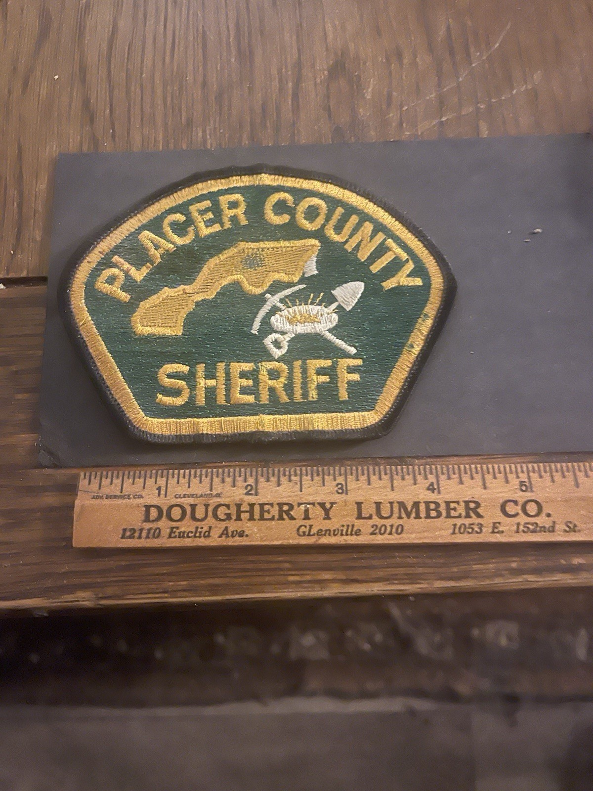 Vintage PLACER COUNTY CALIFORNIA POLICE PATCH