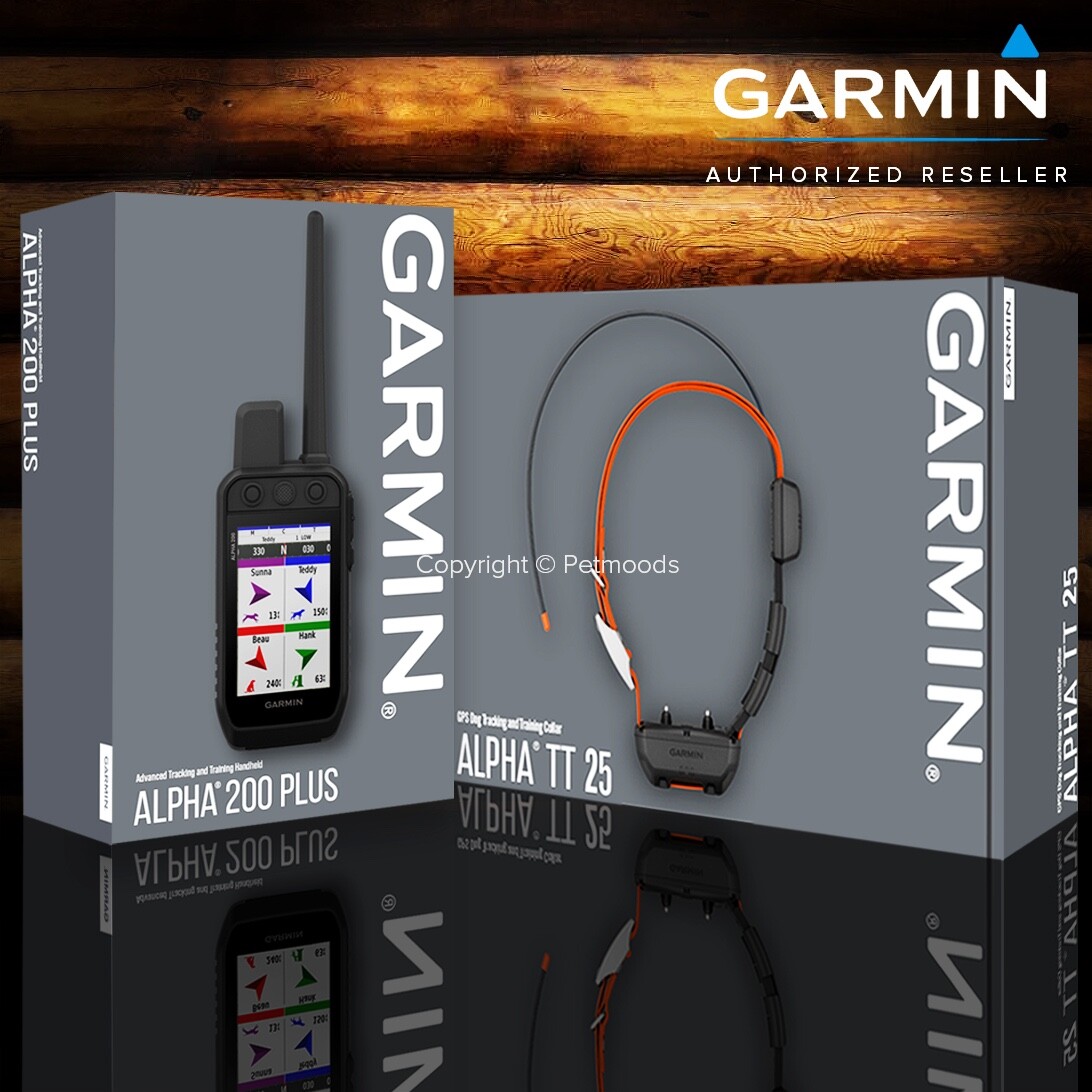 Garmin Alpha 200 PLUS / Alpha TT25 Dog Device GPS Collar Bundle