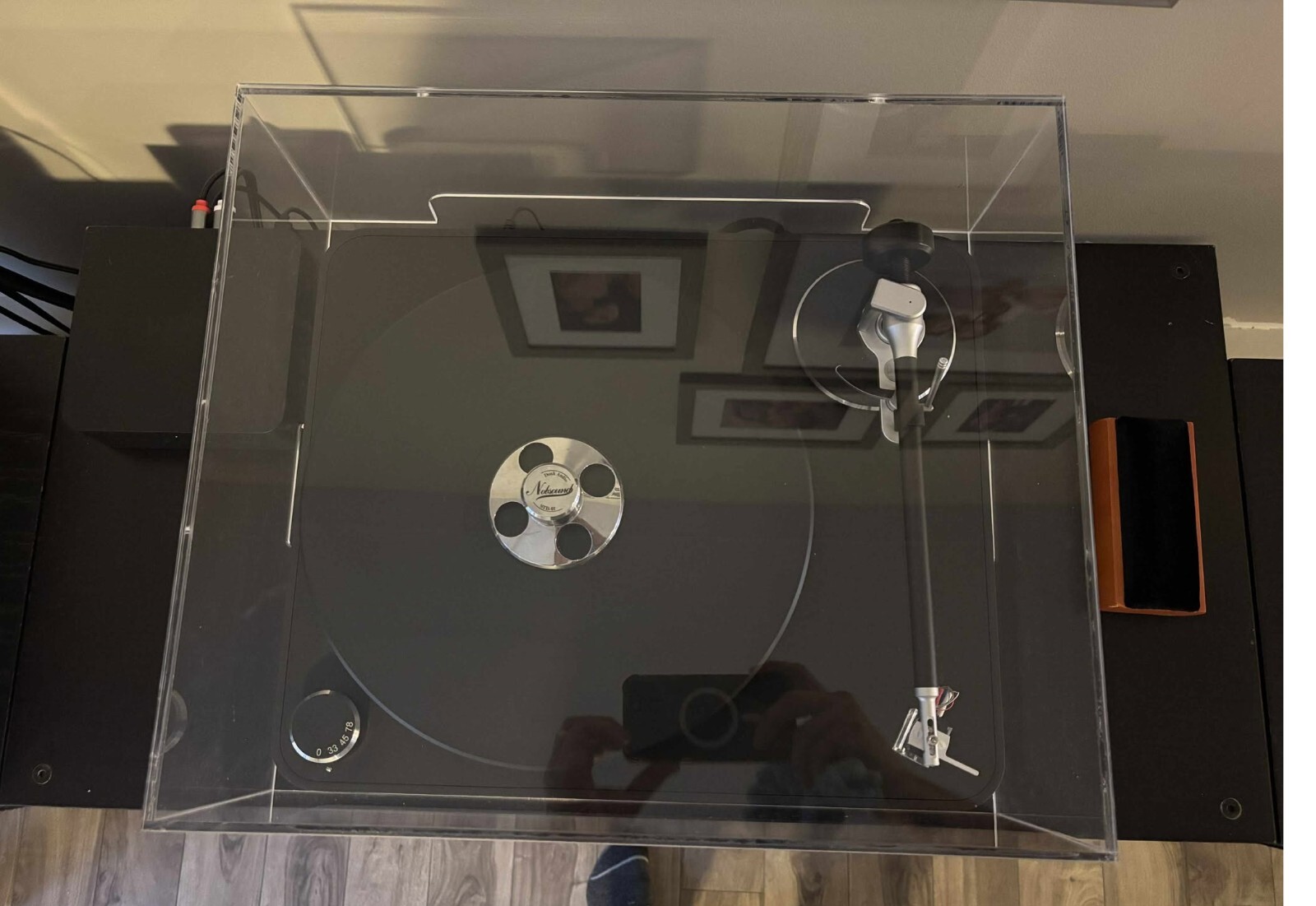 Dust cover for ClearAudio Concept turntable