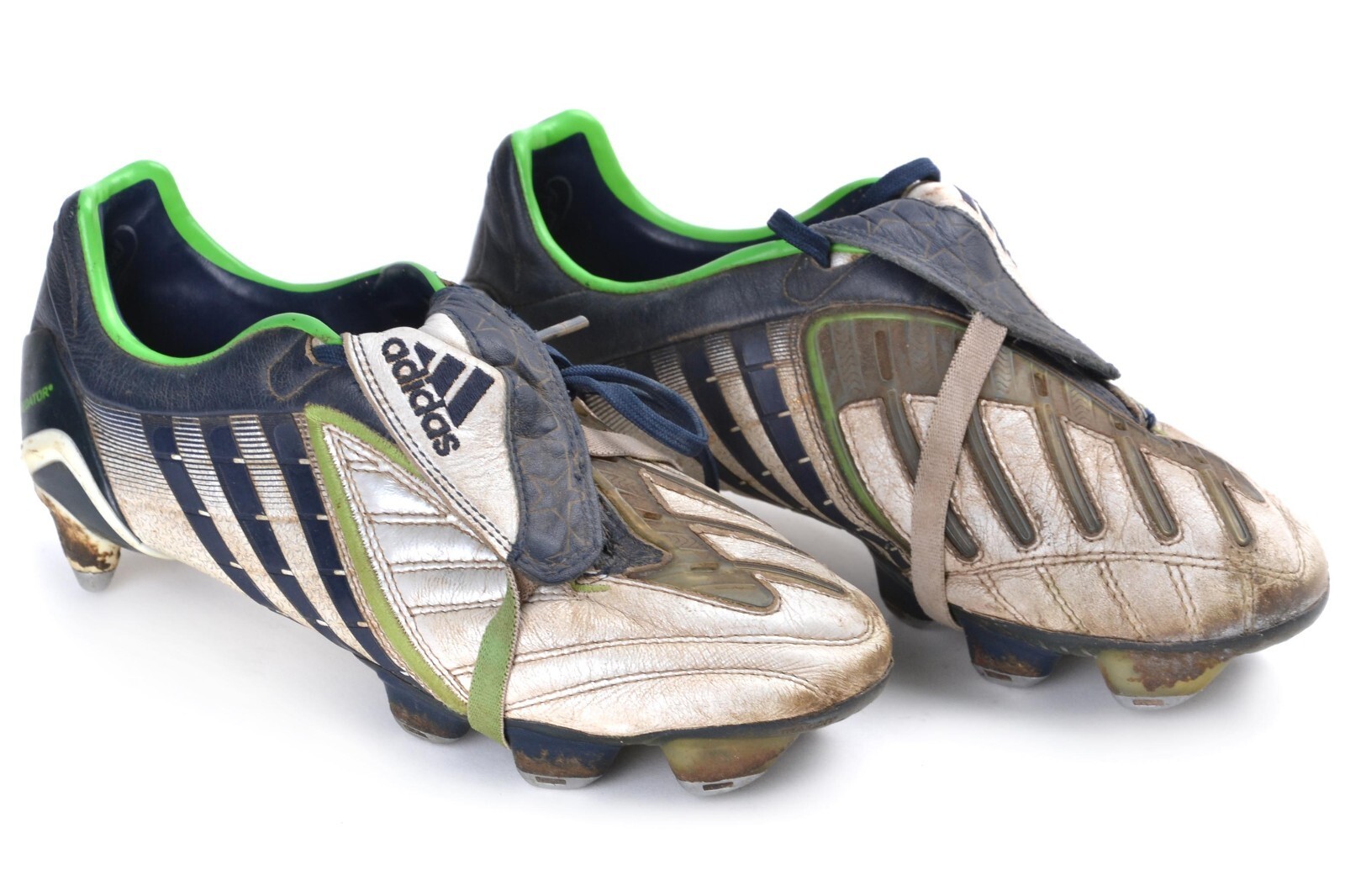 ADIDAS PREDATOR POWERSWERVE CL SG FOOTBALL BOOTS CLEATS 912990 2008 SIZE UK 4.5