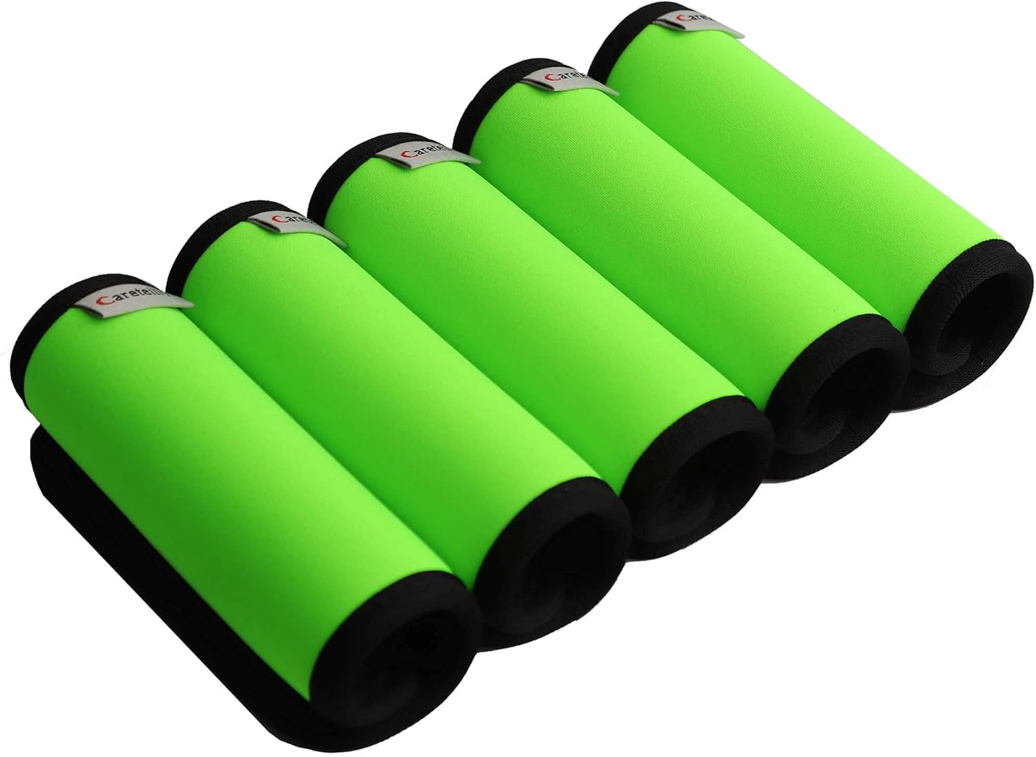 Neoprene Luggage Handle Wrap-Luggage Identifiers for Suitcase Unqiue Bright Neon