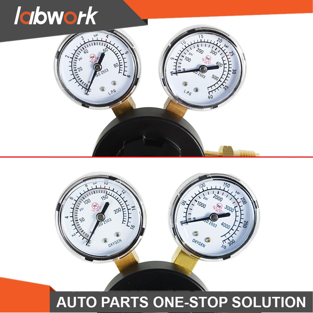 Labwork Oxygen And Propane Regulators Oxygen CGA-540 / Acetylene CGA-510