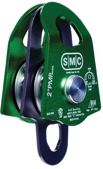 SMC 2" Prussik Minding Pulleys - Green
