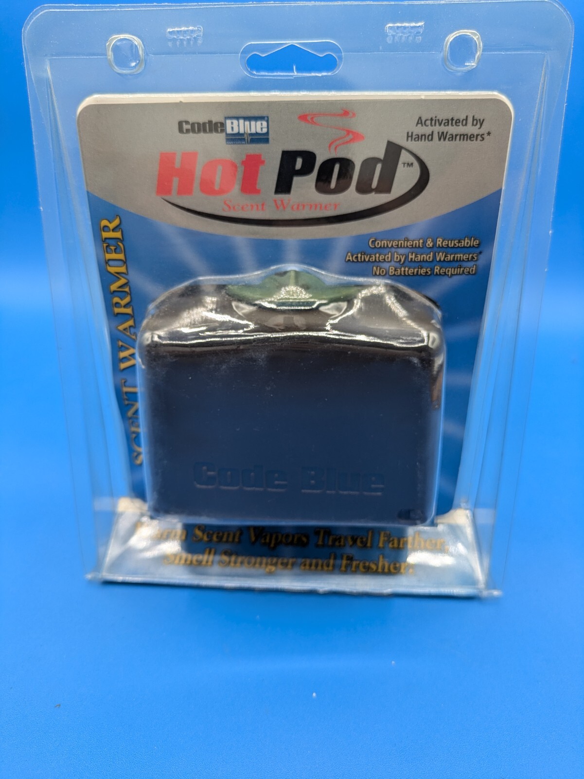 CODE BLUE - HOT POD SCENT WARMER - HAND WARMER ACTIVATED