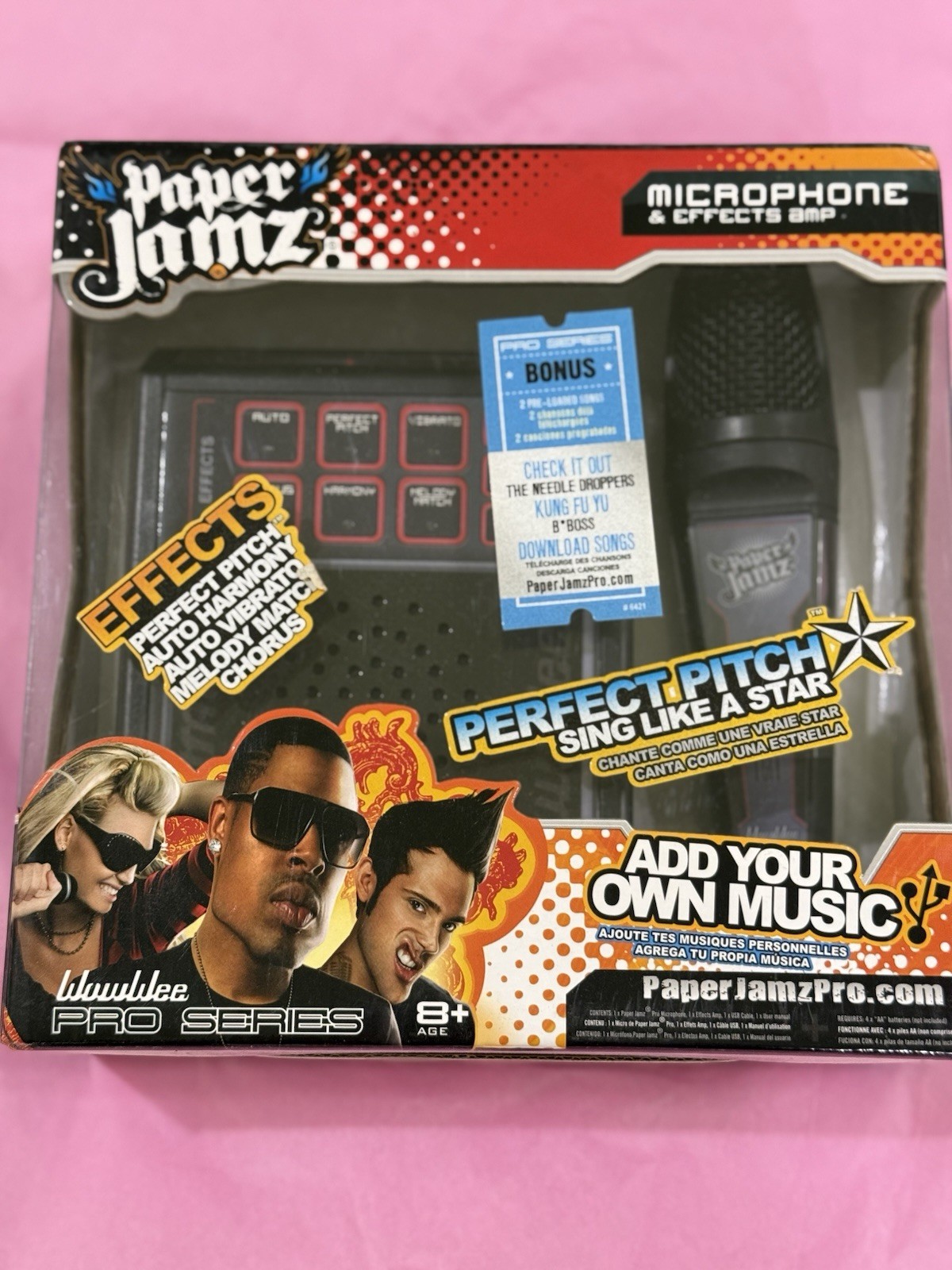Paper Jamz Pro Series Microphone and Effects Amp [NEW]