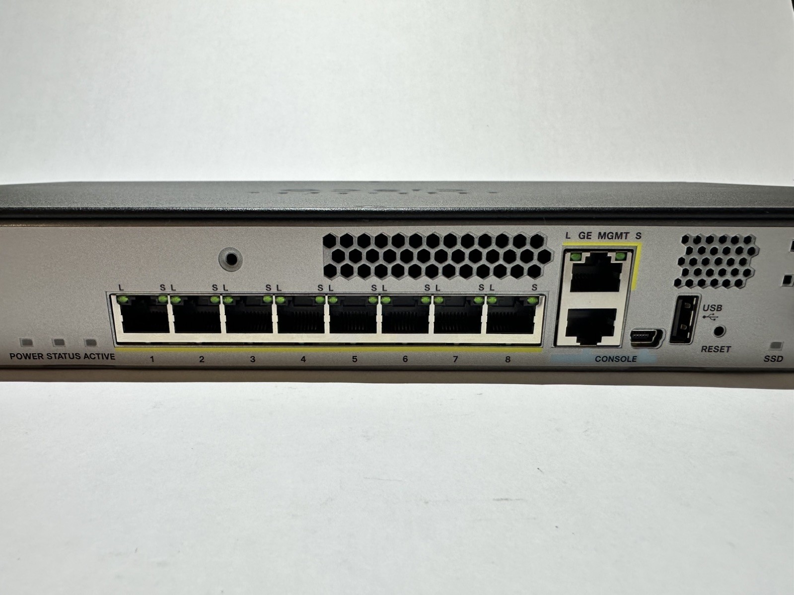Cisco ASA 5508-X Firewall Clean Reset Tested + Power Cord Ready