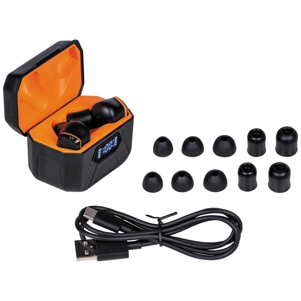 Klein Tools AESEB2 Elite Bluetooth Jobsite Earbuds True Wireless 25dB NRR