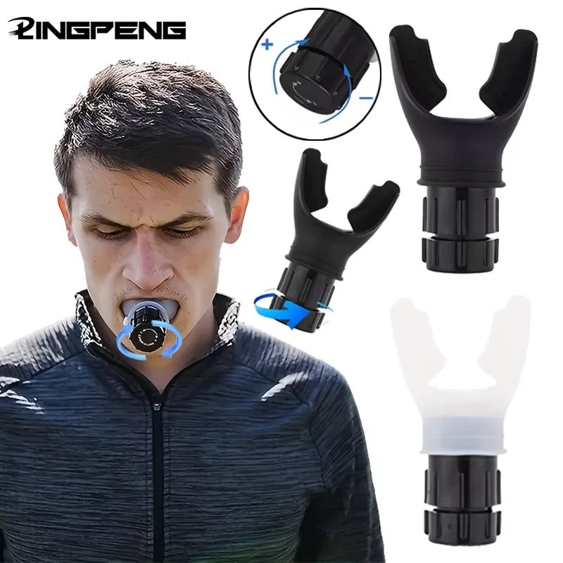 PORTABLE LUNG CAPACITY BREATHING TRAINER – ADJUSTABLE RESISTANCE RESPIRATORY