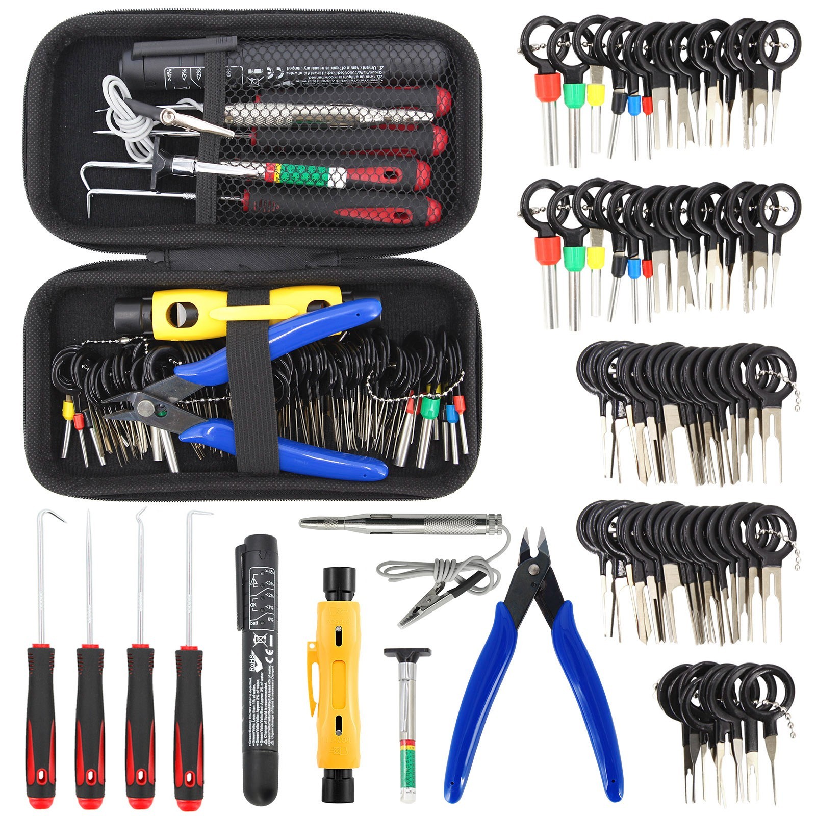 Pin Ejector Wire Kit Extractor Connector Puller Car Terminal Removal Tool