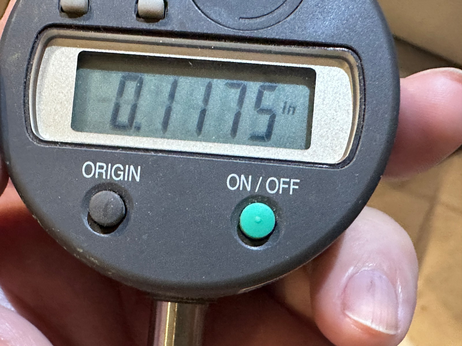Mitutoyo Absolute Digital Indicator 543-683 Model ID-S1012E