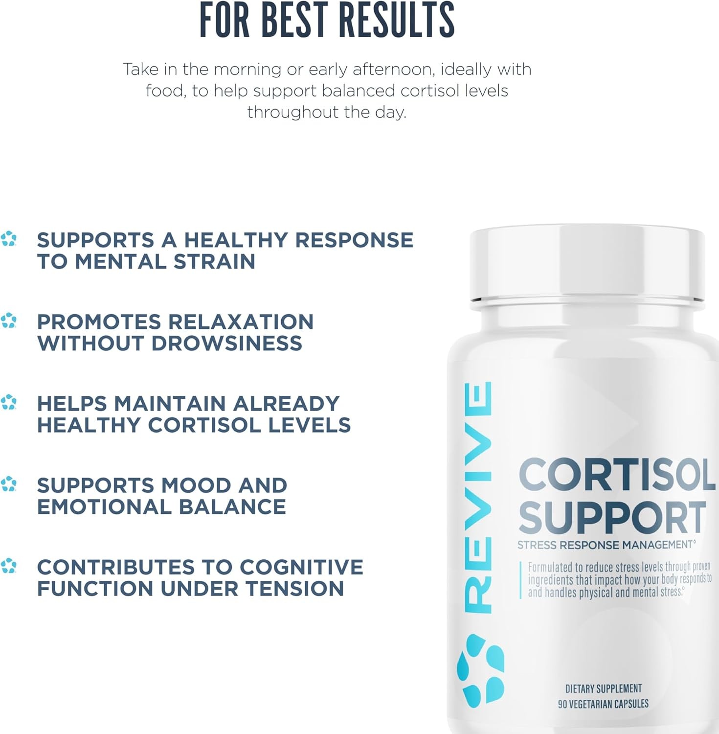 Revive Cortisol Support Manage Stress Response