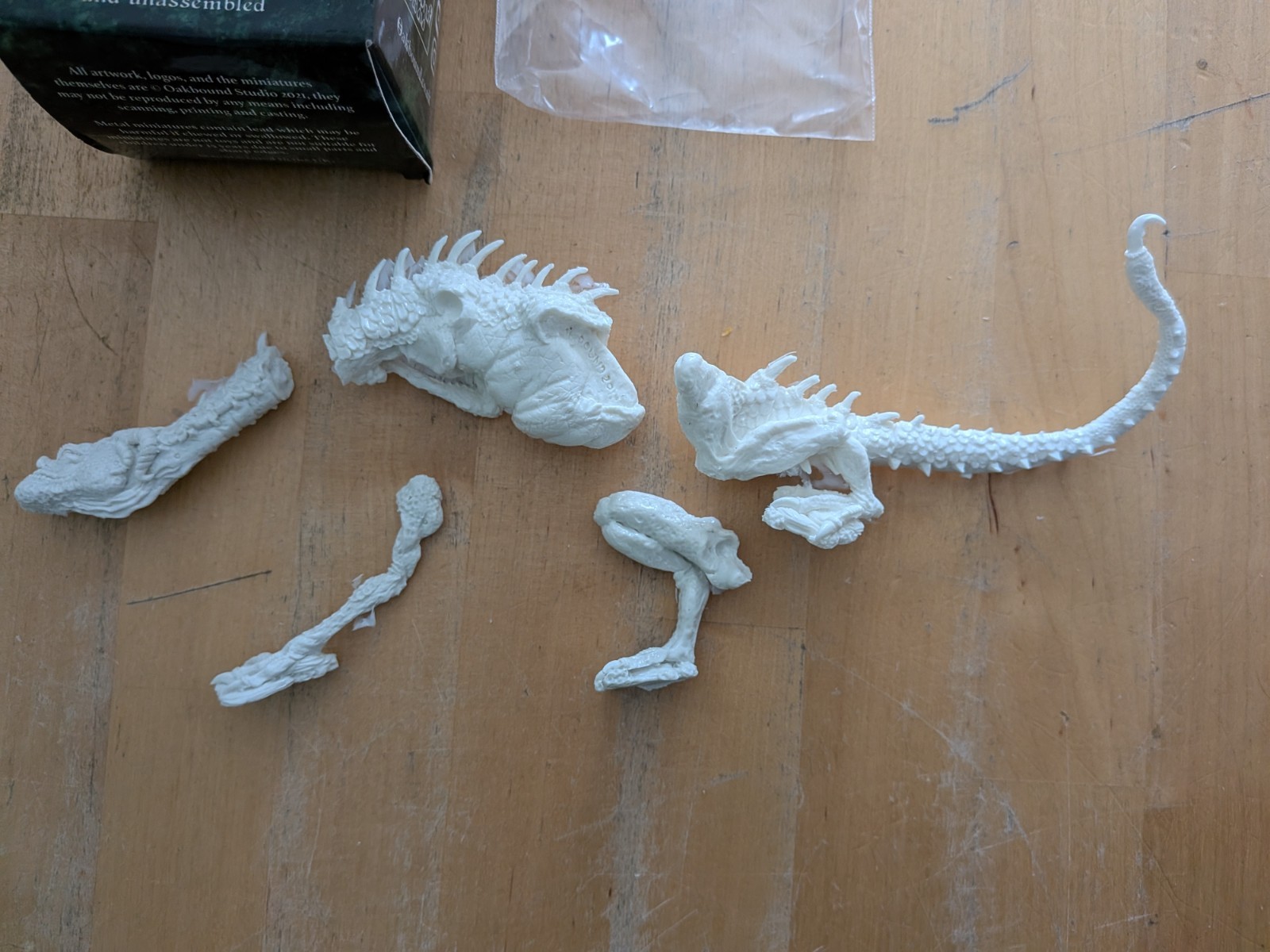 Oakbound Studios The Woods 2nd Edition Aedwyrm Resin Miniature