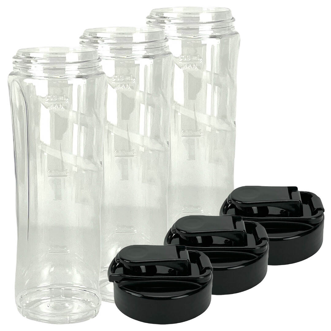 3 Pack 20 oz Cup and To-Go Lid for Oster BLSTAV BLSTPB My Blend 250-Watt Blender