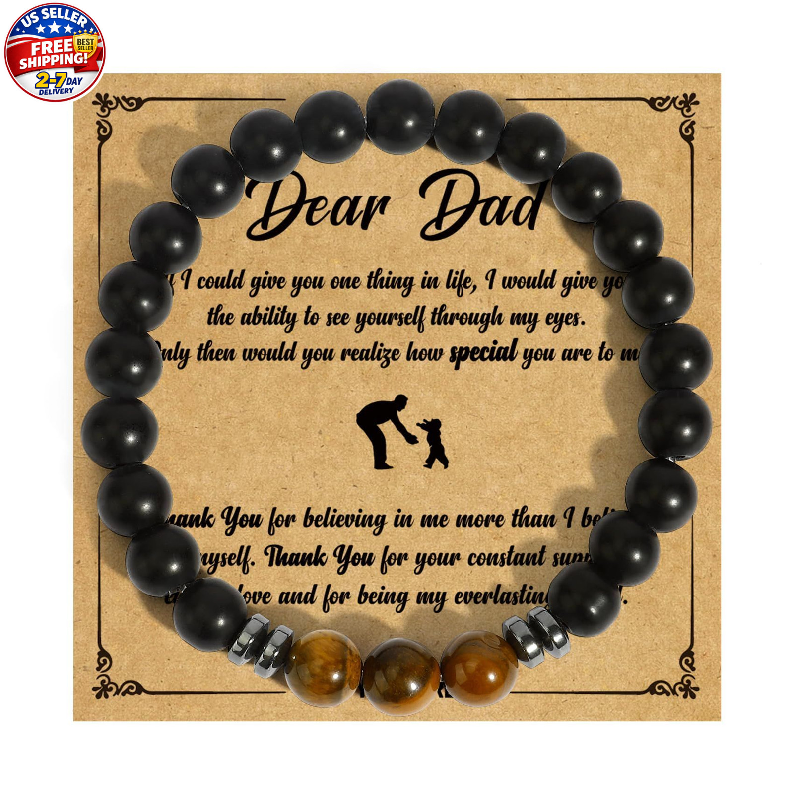 Fathers Day for Dad Gifts Thank You Gifts Bracelets for Dad Gifts for Dad Gifts
