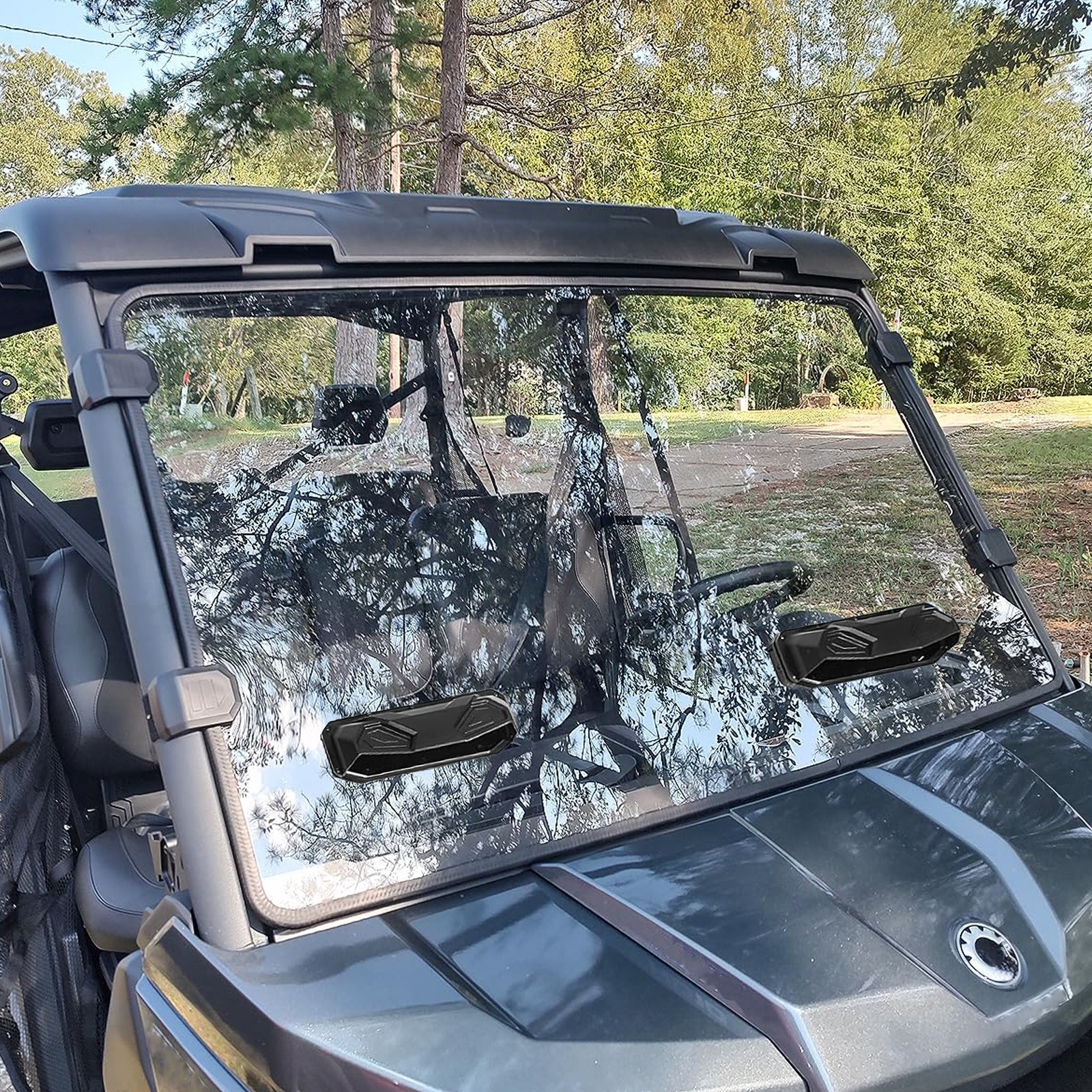 Front Windshield Scratch Resistant for Can Am Defender HD5 HD8 HD10 2016-2026