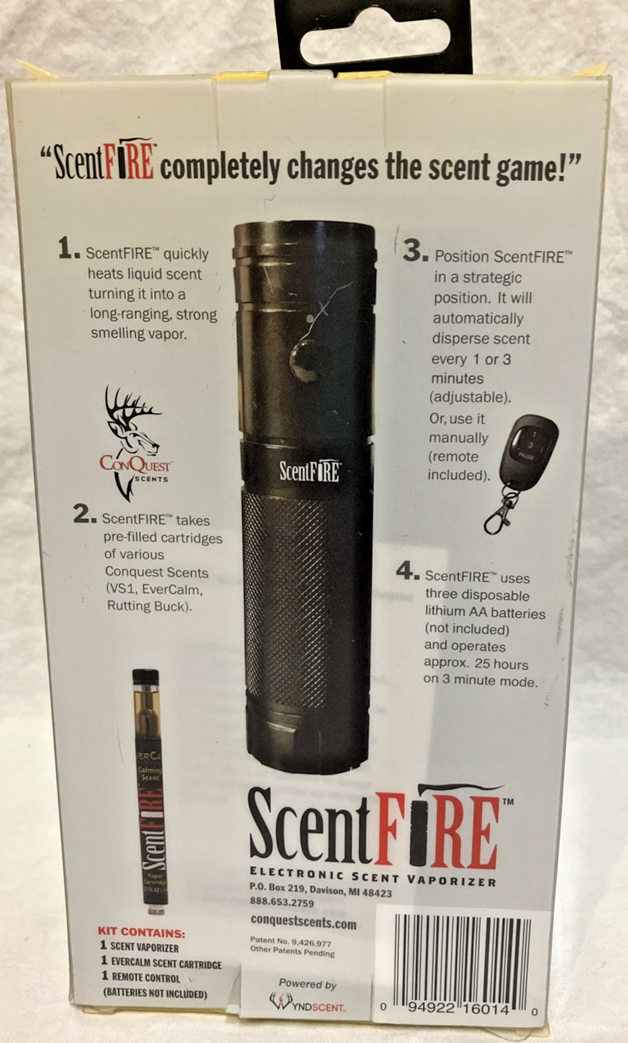 SentFire Electronic Sent Vaporizer