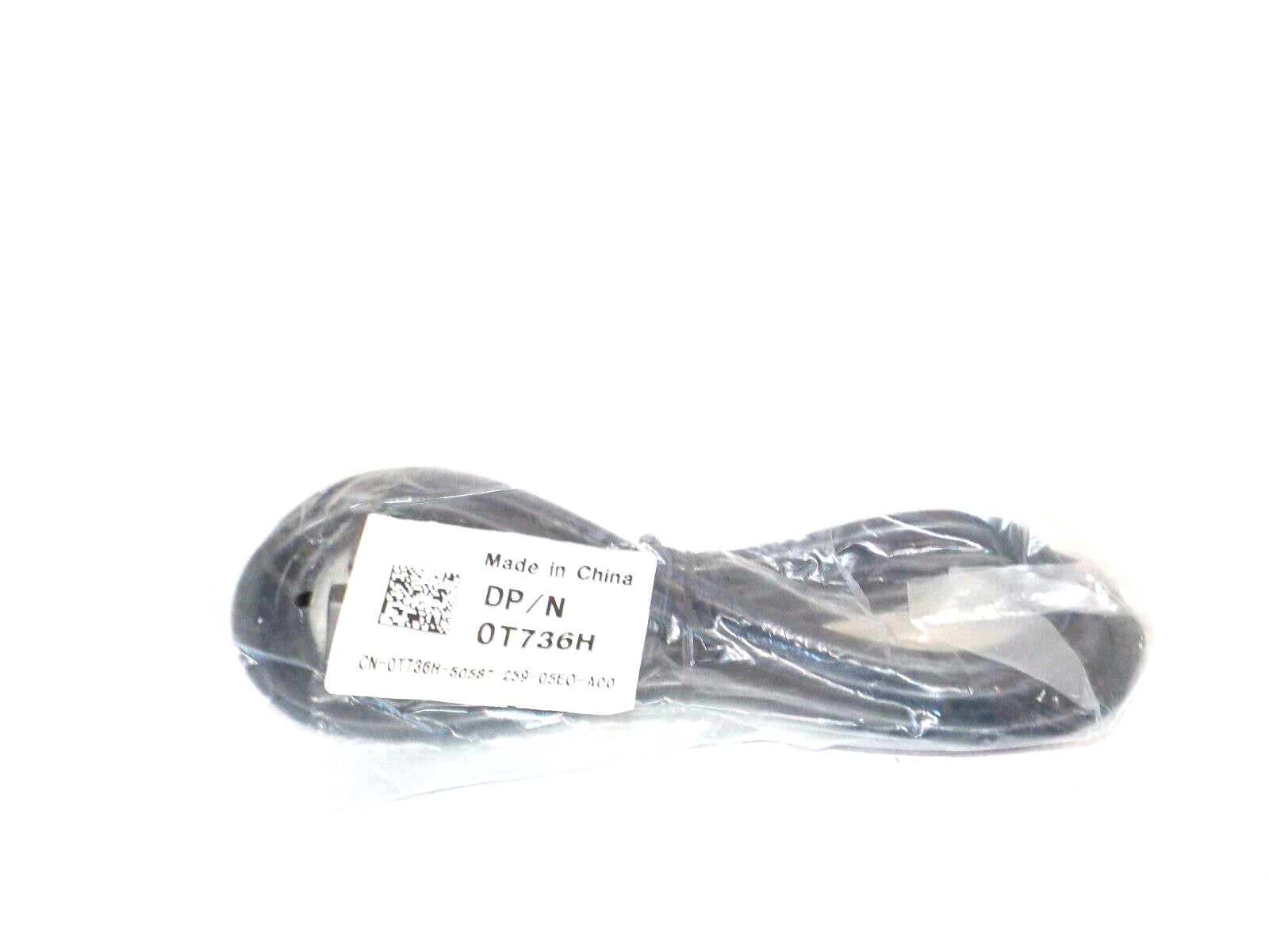 New Dell T736H Power EXTENDER Cord C13 to C14 Black 3-Prong Male Female 6 Feet