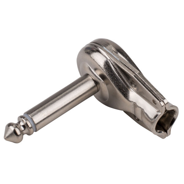 Switchcraft 228 Right Angle Pancake Plug, Nickel Pancake Plug - 10 PACK