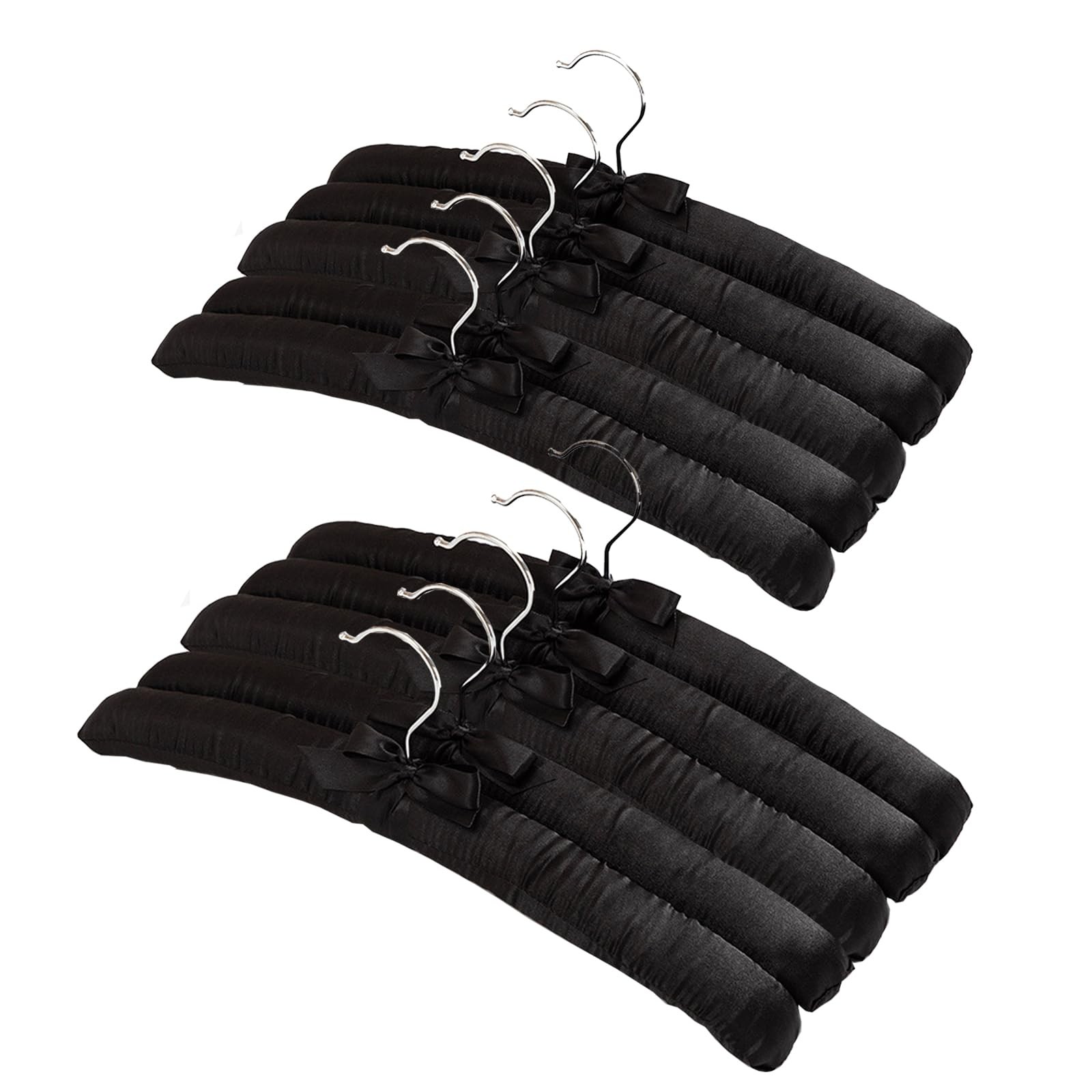 Padded Hangers for Women Clothing Satin Hangers Non Slip Hangers Padded Hange...