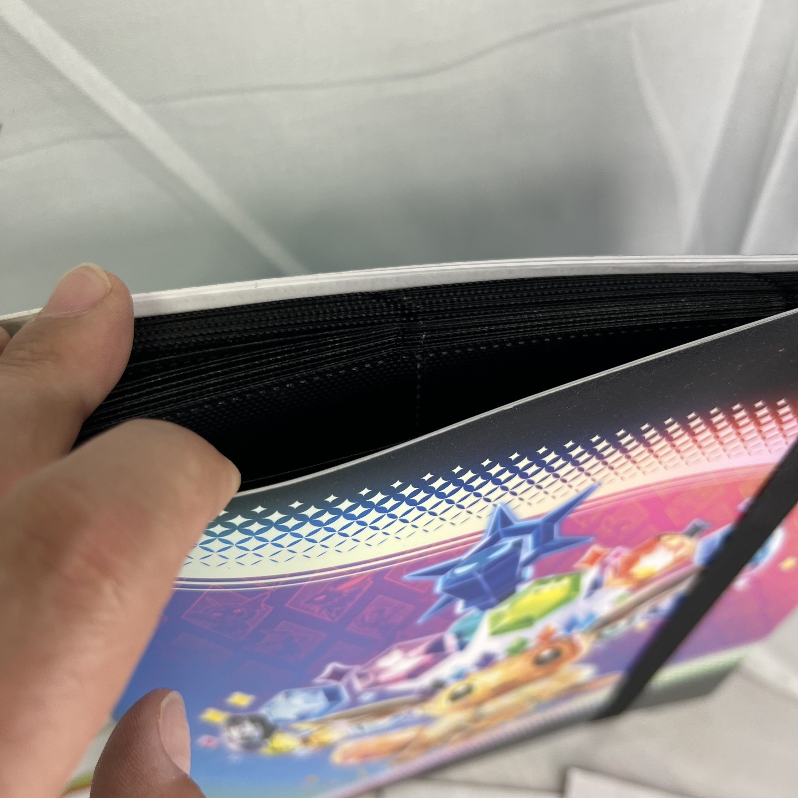 Prismatic Evolutions Pokemon TCG Binder, Posters - 151 Posters, Booklets Lot