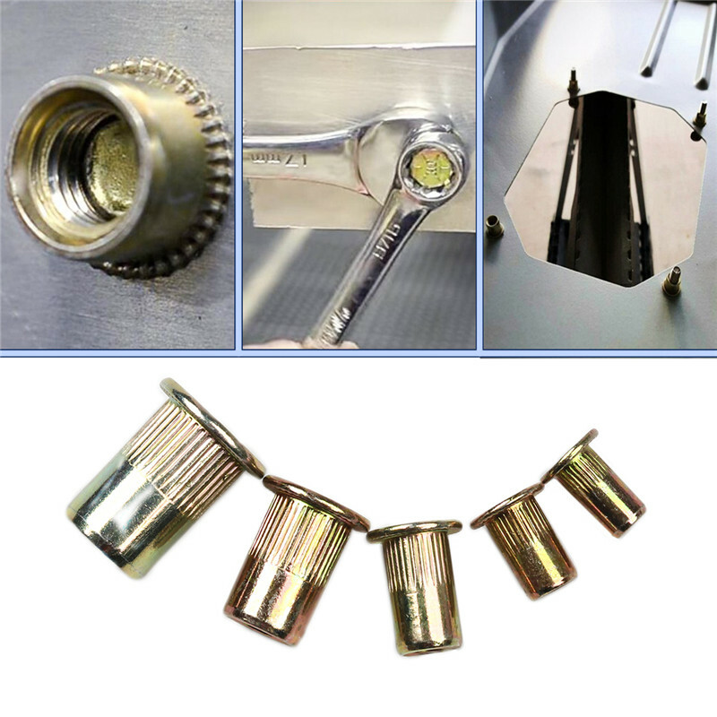 120-1450pc Rivet Nut Kit-Rivnut Gun Nut Setter Thread Setting Nutsert Tool Metri