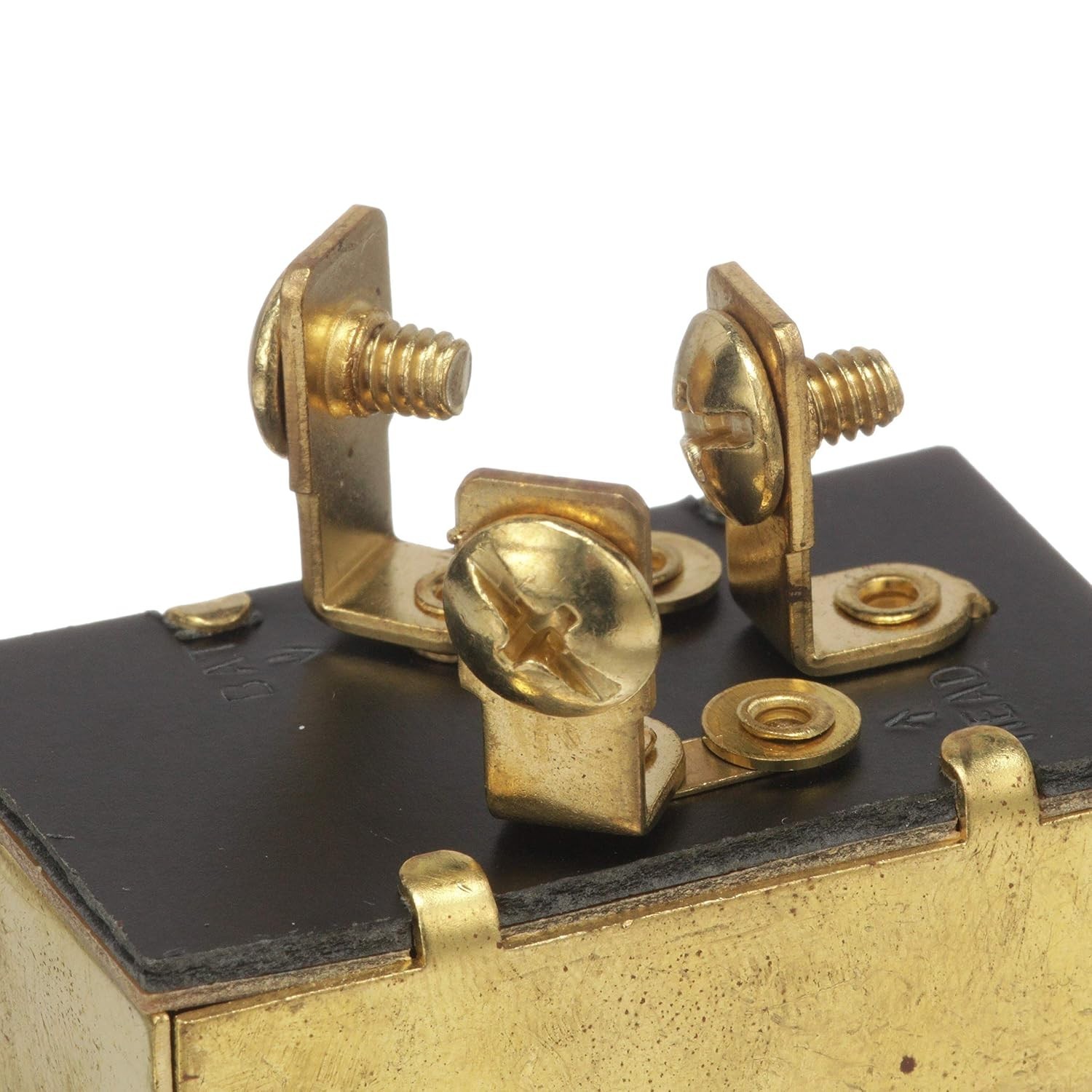 Marine 12V Brass Push/Pull Switch - Three-Position Control for Lighting