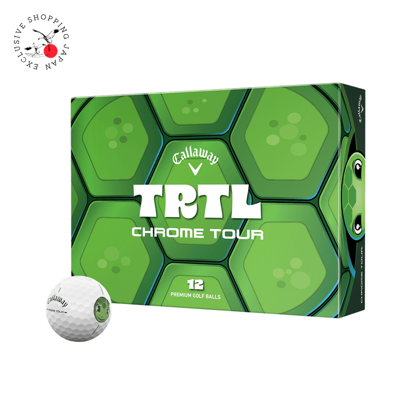 Callaway Chrome Tour TRTL Turtle Golf Balls Limited Edition NEW Dozen 12 Balls